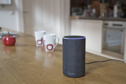 Amazon Echo auf der Küchenzeile